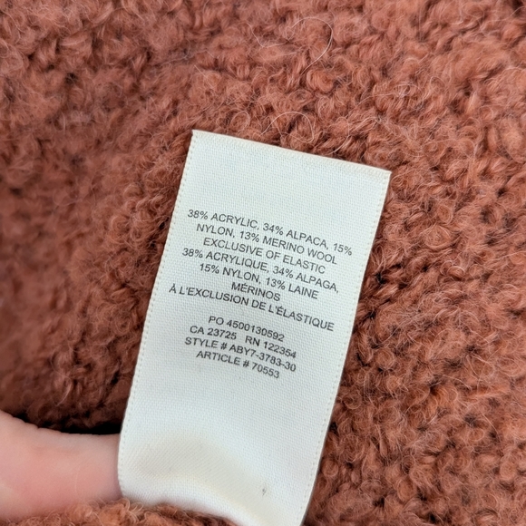 WILFRED Marilyn Sweater Alpaca Orange Wool Artitzia - Picture 11 of 11